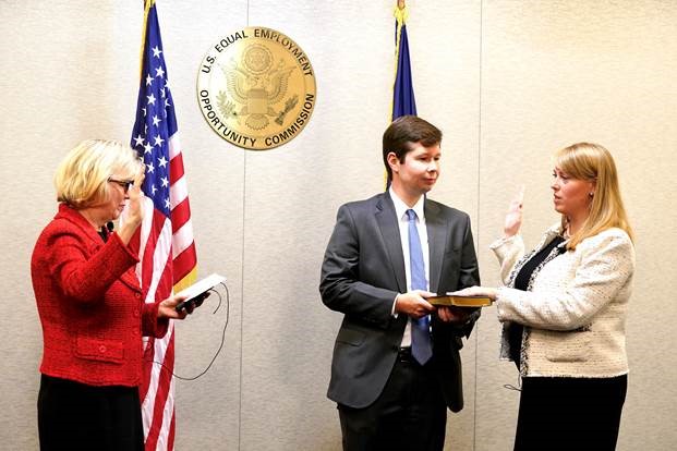 Andrea R. Lucas Juramentada Como Comisionada De La EEOC